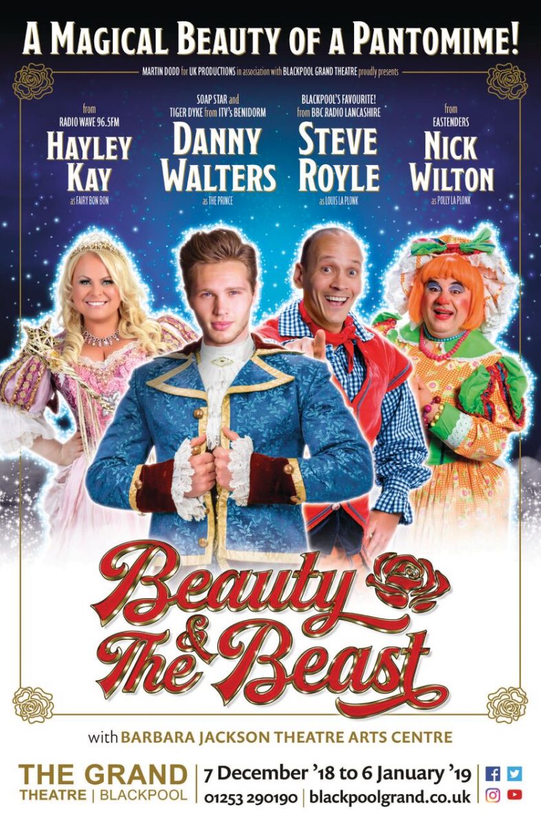 The Legend that is the Blackpool Grand Theatre Panto approaches – Beauty and the Beast