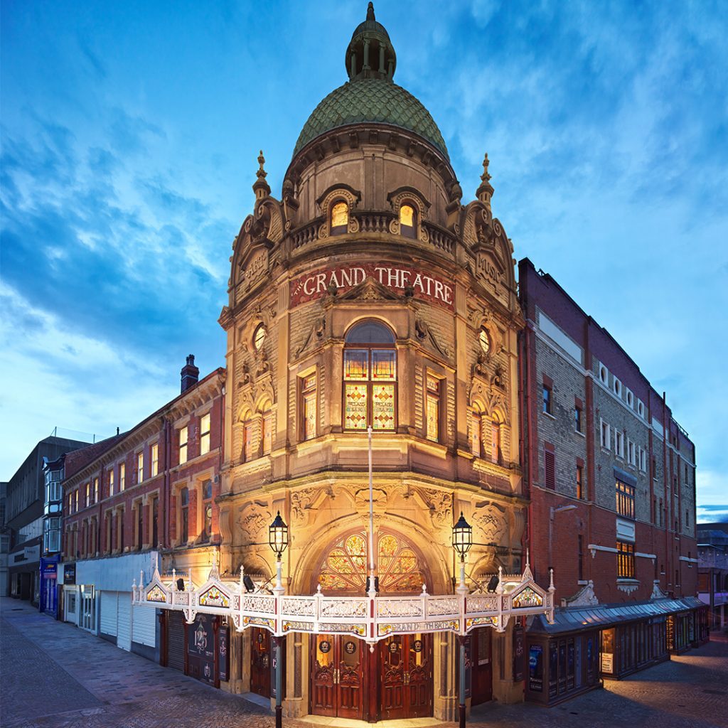 Blackpool Grand Theatre main entrance front elevation