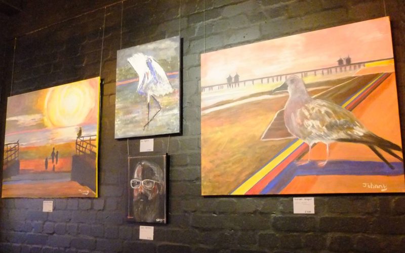 Exhibition Review: John Spencer at HIVE cafe