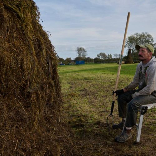 ‘A myth-making moment’: The artist building giant hay creatures on Mereside